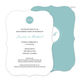 Lagoon Circle Initials Invitations Image 6 of 11